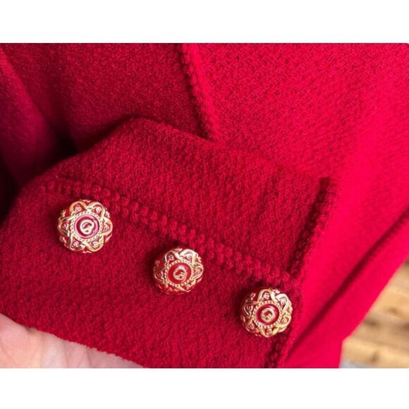 St. John Collection Textured Knit Jacket and Skirt Set.  *note - Picture 10 of 13